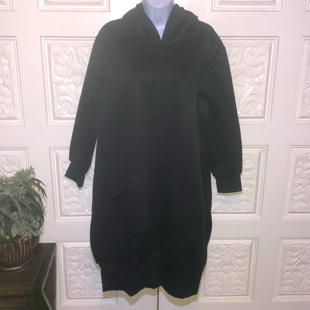 Women’s Shein Curve Drawstring Hoodie Dress 12